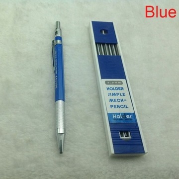 Синий 2шт 2мм 2В Карандаш Автоматический рисунок