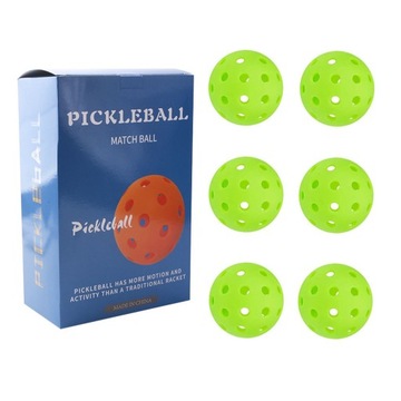 6 sztuk/zestaw Pickleball 40 otworów Praktyka