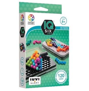 GRA LOGICZNA IQ SIX PRO 120 ZADAŃ SMART GAMES