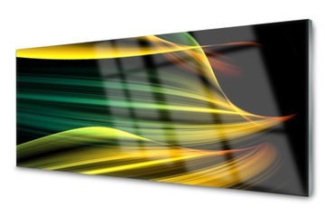Panel szklany do kuchni Abstrakcja 125x50