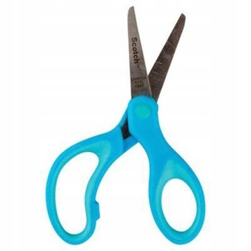 Ножницы школьные Scotch для детей 12 см от 4 лет.