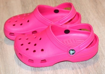 CROCS, różowe, rozm. M2 W4 33-34