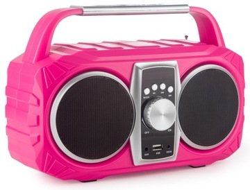 MOBILNY SYSTEM NAGŁOŚNIENIOWY BOOMBOX BLUETOOTH FM