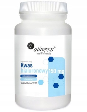 Aliness Kwas Hialuronowy 150mg 100 tabletek