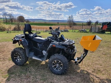 Снегоочиститель Quad ковш быстрой сборки 2 в 1 YAMAHA GRIZZLY 550 700