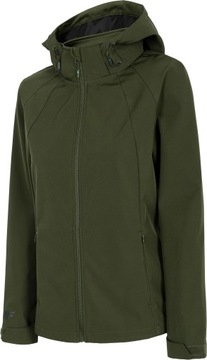 Softshell damski 4F SFD002 kurtka zieleń khaki XS