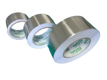 Лента каминная алюминиевая 350С 10м для ремонта глушителя, термостойкая