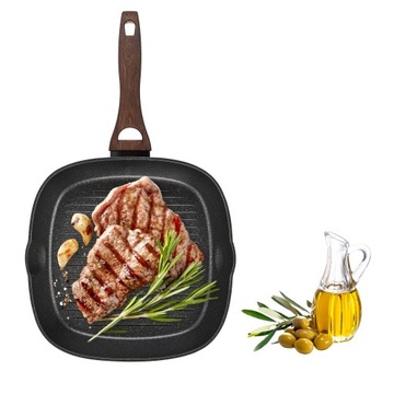 СКОРОДКА-ГРИЛЬ ИНДУКЦИОННАЯ ОВОЩИ МЯСО РЫБЫ + БЕСПЛАТНО