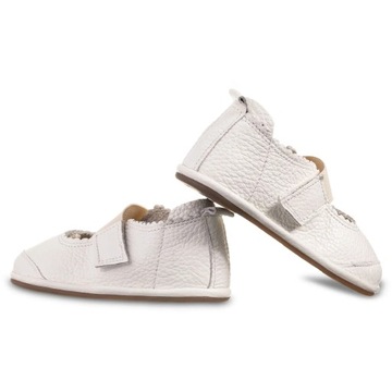 Minimalistyczne buty barefoot dla dziewczynki GLORIA WHITE 21 EU baleriny
