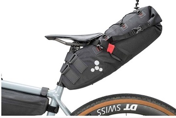 GEOSMINA SMALL SEAT BAG BLACK Torba BIKEPACKING 10L Wodoszczelna
