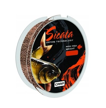 Żyłka KARPIOWA MISTRALL Sicata Carp 0,25mm 300M 3D