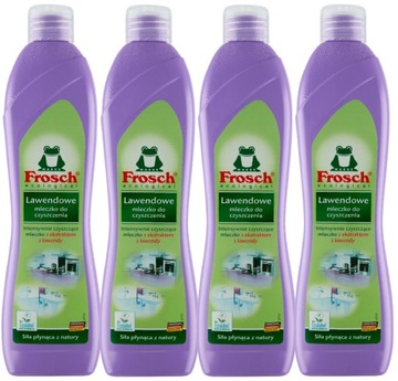 Frosch Ekologiczne Mleczko do Czyszczenia Kuchni i Łazienki 500ml x4