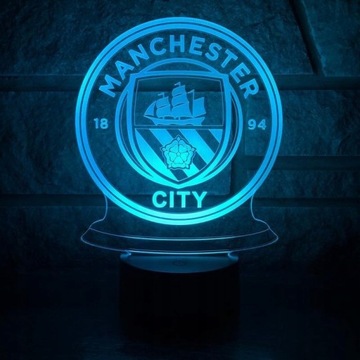 Название пульта дистанционного управления светодиодным ночником Manchester City 3D