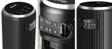 Колонной вентилятор Levoit TempSense 36 Pro, тихий напольный вентилятор, 7 м/с