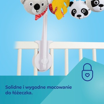 CANPOL BABIES СЕНСОРНАЯ КАРУСЕЛЬ С МУЗЫКАЛЬНОЙ ШКАТУЛКОЙ/BLUETOOTH BABIESBOO 68/093