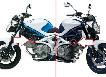 SUZUKI SFV650 GLADIUS 2009-... АВАРИЙНЫЕ НАКЛАДКИ ТВЕРДЫЕ