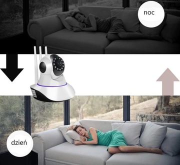 ИНТЕЛЛЕКТУАЛЬНАЯ ВРАЩАЮЩАЯСЯ КАМЕРА ДЛЯ ТЕЛЕФОНА 1080P WiFi МОНИТОРИНГ