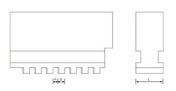 SZCZĘKI MIĘKKIE JEDNOLITE 125mm KOM Z POLSKIMI 4sz