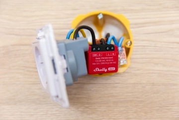 Умное WIFI-реле Shelly 1PM Mini Gen3 с измерением мощности 8А