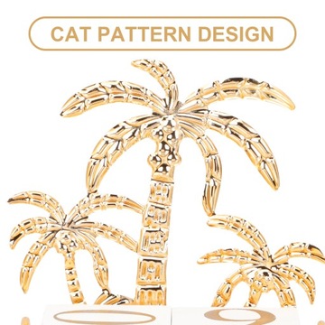 Calendar Decoration Square Desktop Perpetual Home for Digital Wrought Iron