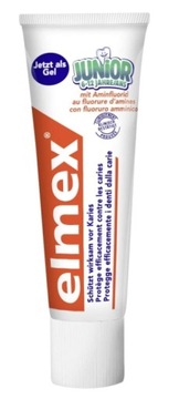 Elmex Junior Pasta do zębów 6-12 lat, 12 ml