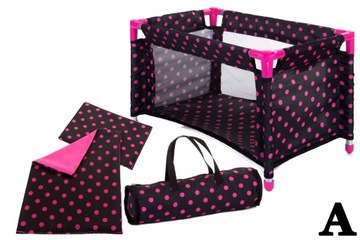 БОЛЬШАЯ КУКОЛЬНАЯ КРОВАТЬ / СУМКА ДЛЯ ПОСЛАНИЯ ДЛЯ ИГРЫ