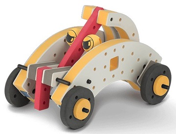 Кубики Inventor Box - Набор изобретателя (65 штук)