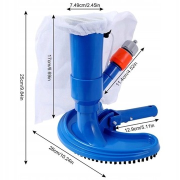 ЩЕТКА-ПЫЛЕСОС ДЛЯ БАССЕЙНА ДЛЯ ЧИСТКИ БАССЕЙНА ДНК МЕТОДЫ ПОРТАТИВНЫЙ СИЛЬНЫЙ