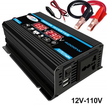 4000W Power Inverter DC 12V To AC 110V /220V Car S