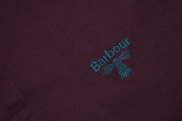 BARBOUR Logowana Koszulka Polo Polówka Męska L