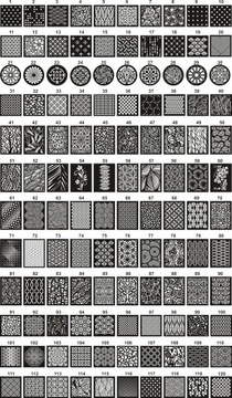Декоративная решетка из бамбукового дерева, 6 мм.