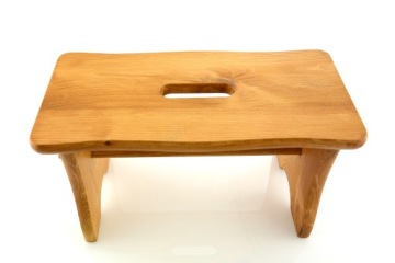 ТАБУРЕТ ДЕРЕВЯННЫЙ МОРАЧЕННЫЙ, ЦВЕТ ОЛЬХА