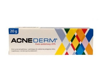 ACNE-DERM Krem przeciwtrądzikowy i wybielający 20