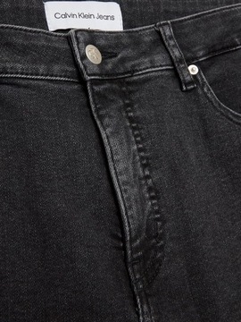 CALVIN KLEIN JEANS SPODNIE JEANS WYSOKI STAN SKINNY NBY NG9__W40/5XL