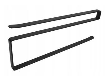 Держатель для бумажных полотенец в стиле лофт, черный