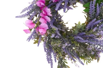 ВЕНОК НА ДВЕРЬ СТЕНЫ ВЕСЕННИЙ КРЕМ