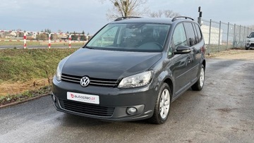Volkswagen Touran II 2.0 TDI 140KM 2015 Volkswagen Touran Raty 2.0 tdi DSG-Automat Navi Caly w fabrycznym lakierze, zdjęcie 1