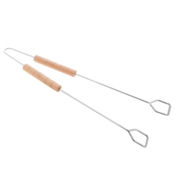 НАБОР 3 в 1 АКСЕССУАРЫ ИНСТРУМЕНТЫ ДЛЯ ГРИЛЯ ЗАХВАТ ШПАТЕЛИ ЩИПЦЫ БАРБЕКЮ ГРИЛЬ