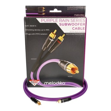 Melodika MDSW50 Przewód Subwooferowy - 5.0m
