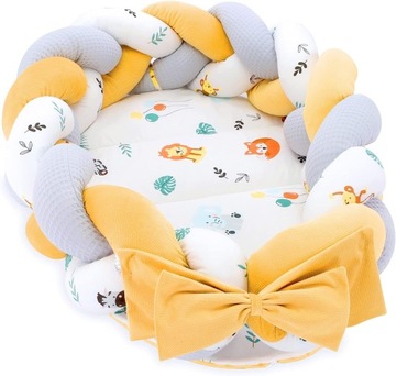 Babynest gniazdko dla noworodka 75 x 45 cm