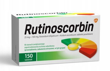 Rutinoscorbin 150 tabletek