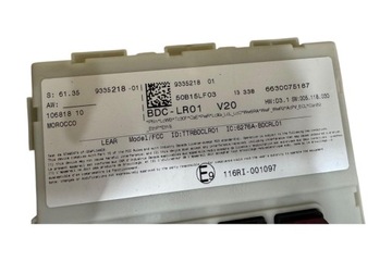 MODUL POHODĚ BMW I3 (I01) 933521801 ELEKTR. 2014