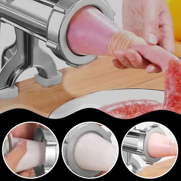 МЯСОРУБКА, НАПОЛНИТЕЛЬ ДЛЯ КОЛБАС ПИЩЕВЫХ, МЕТАЛЛ