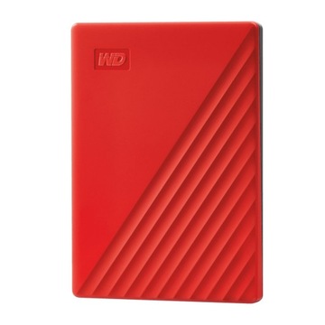 Dysk przenośny WD My Passport 4TB czerwony
