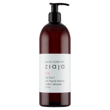 ZIAJA BALTIC ŻEL D/MYCIA CIAŁA 3w1 500ML DOZOWNIK