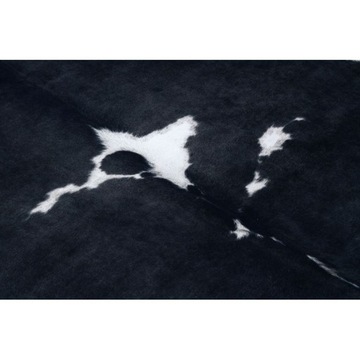 Ковер Искусственная коровья кожа черно-белый 155х195 см