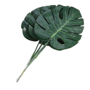 SZTUCZNA PALMA LIŚCIASTA SZTUCZNA ROŚLINA MONSTERA