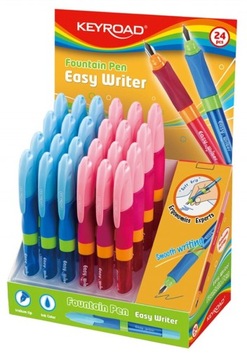 Перьевая ручка Keyroad Easy Writer M, розовая