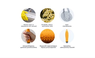 Дайсс PRO Картофельная толкушка из нержавеющей стали