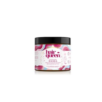 HAIR QUEEN MASKA WŁOSY ŚREDNIOPOROWATE 400 ML